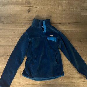 EUC royal blue re:tool snap Patagonia fleece